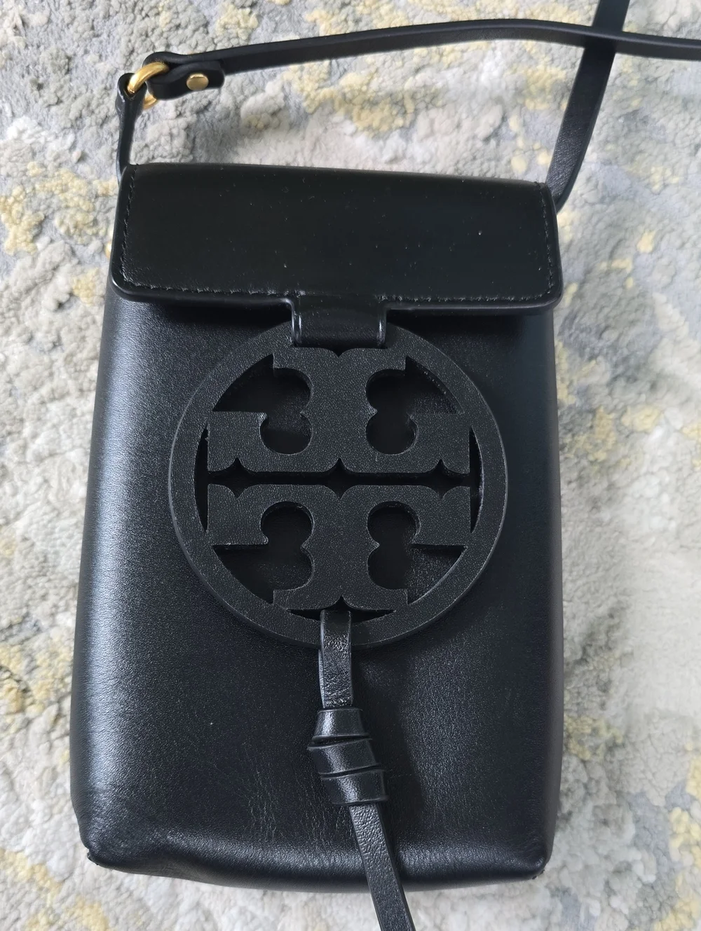Tory Burch Miller Leather Smartphone Crossbody